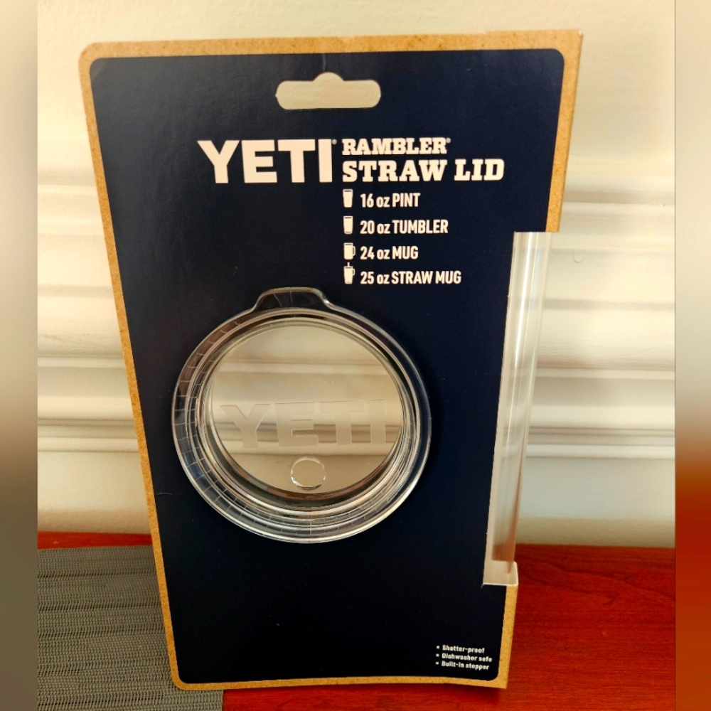 YETI Rambler Straw Lid - Clear